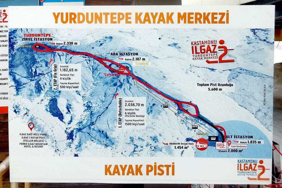Jura Hotels Ilgaz Mountain Resort'un bulunduğu Ilgaz Dağı Milli Parkı'nın yeşil ormanları